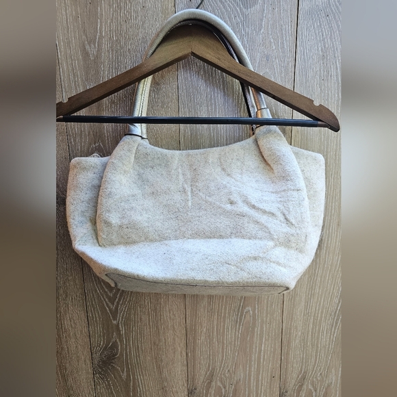 Kate Spade Brigette Rhinestone Frosted Felt Satchel Shoulder Bag Purse - Picture 2 of 5